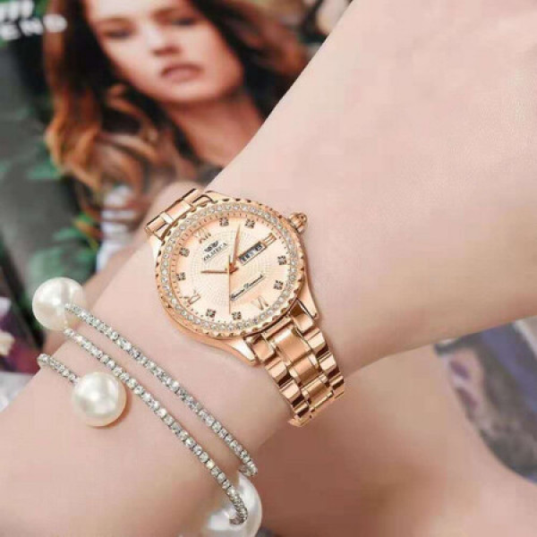 Classic Antique Gold Ladies Wrist Watch