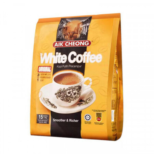 AIK CHEONG Instant 3 in 1 White Coffee 600gm