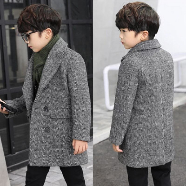Korean Style Kids Over Coat