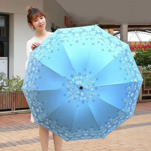Tri-fold Print Umbrella